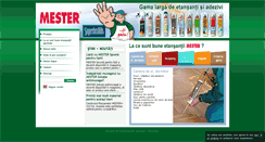 Desktop Screenshot of mester.ro