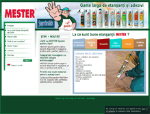 Tablet Screenshot of mester.ro